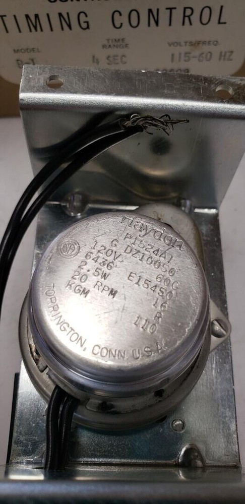 ZENITH TIMING CONTROL B1-E 4 SEC. 115-60HZ (OLD STOCK)