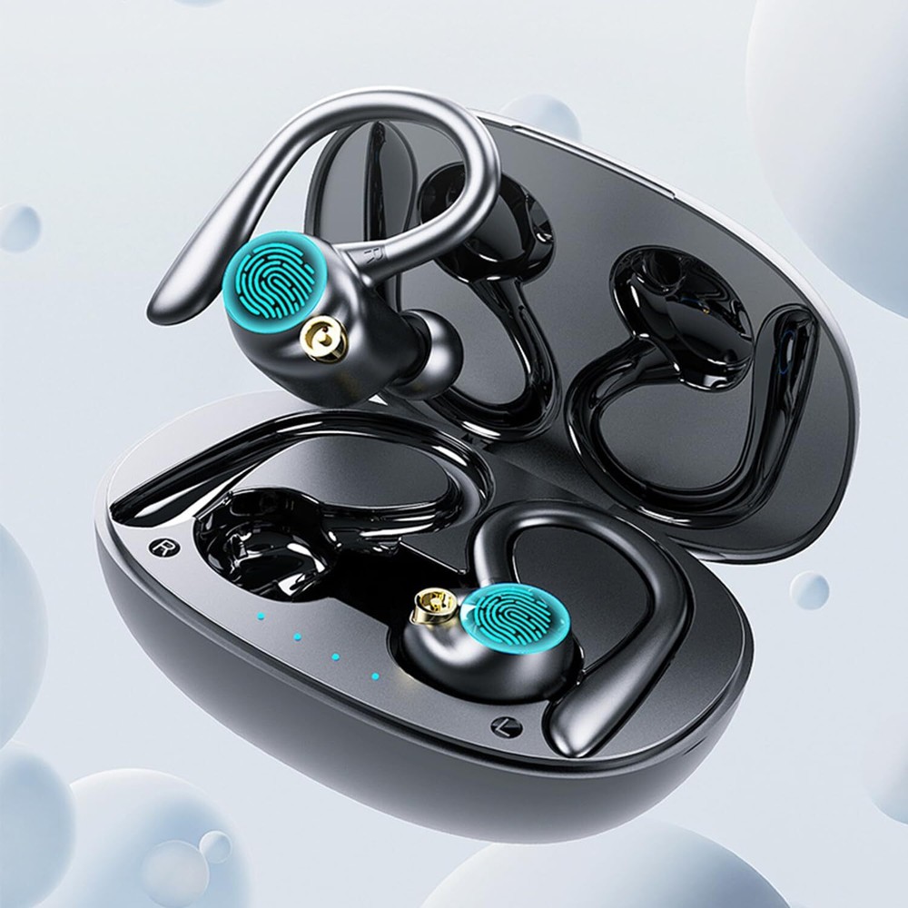 Wireless Bluetooth Headphones Ear Buds Deep Bass with Wirele Charging Case