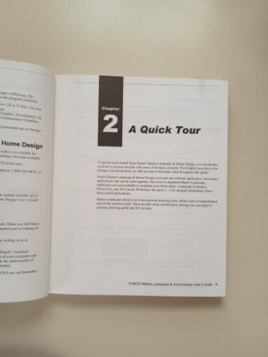 Punch Software Master Landscape Pro Home Design User's Guide Manual Only