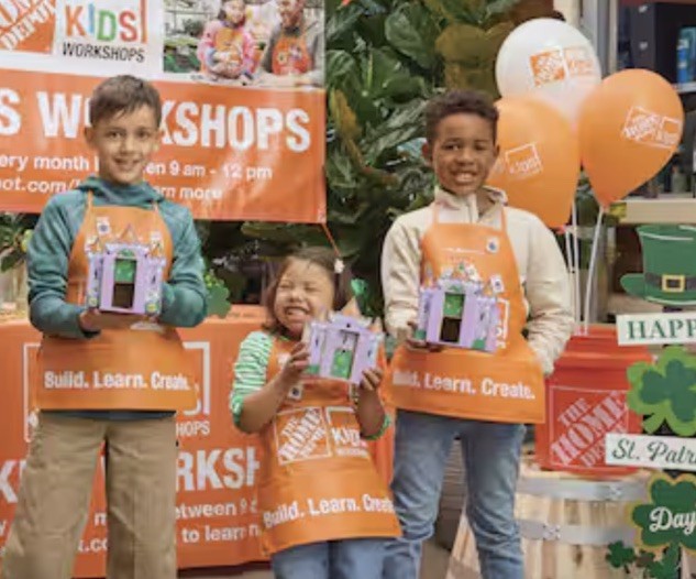 Home Depot Leprechaun Trap Kids Workshop Kit Pin Included March 2026 NEW!