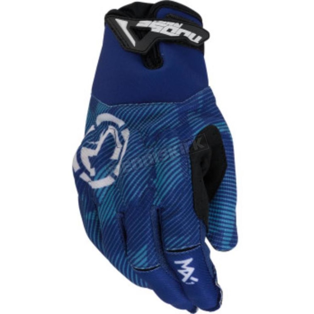Moose Blue MX1 Gloves