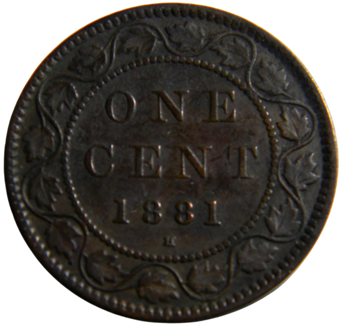 Canada 1881 -H One Cent (0620)