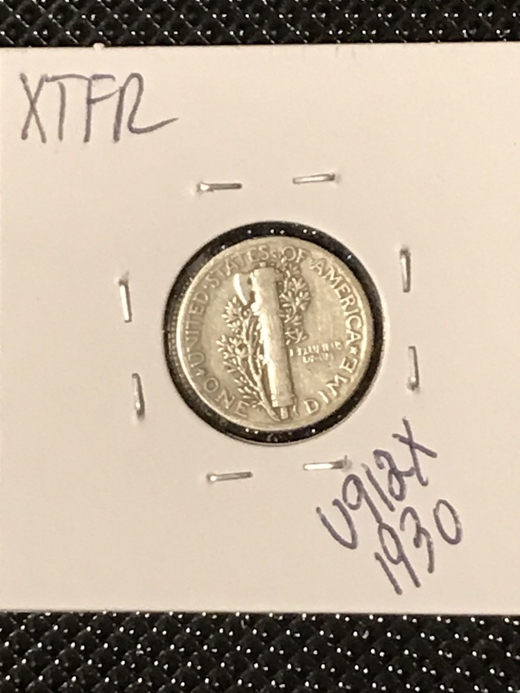 1930 Mercury Dime VF