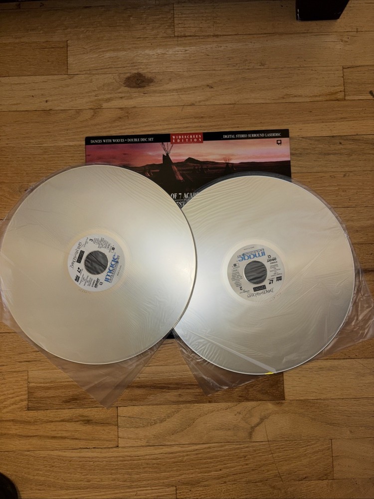 Dances with Wolves LaserDisc Double Disc Digital Stereo Surround