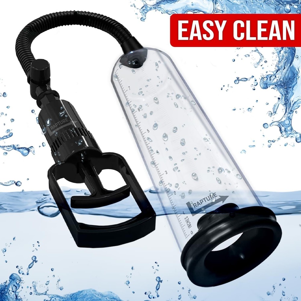 Manual Penis Pump for Erectile Dysfunction with Adjustable Pressure and Comfort