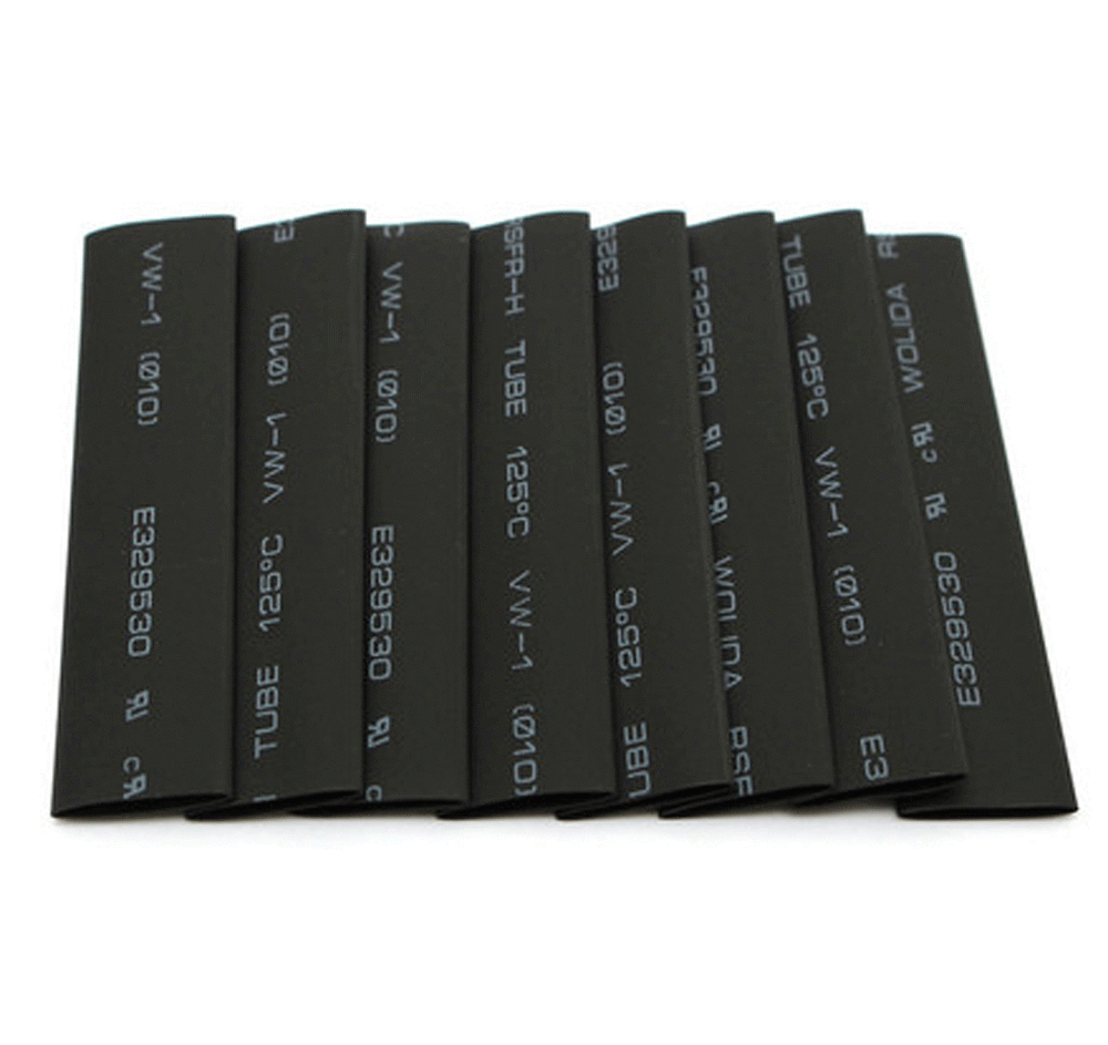 254pc Heat Shrink Wire Wrap Assortment Tubing Electrical Connection Cable Sleeve