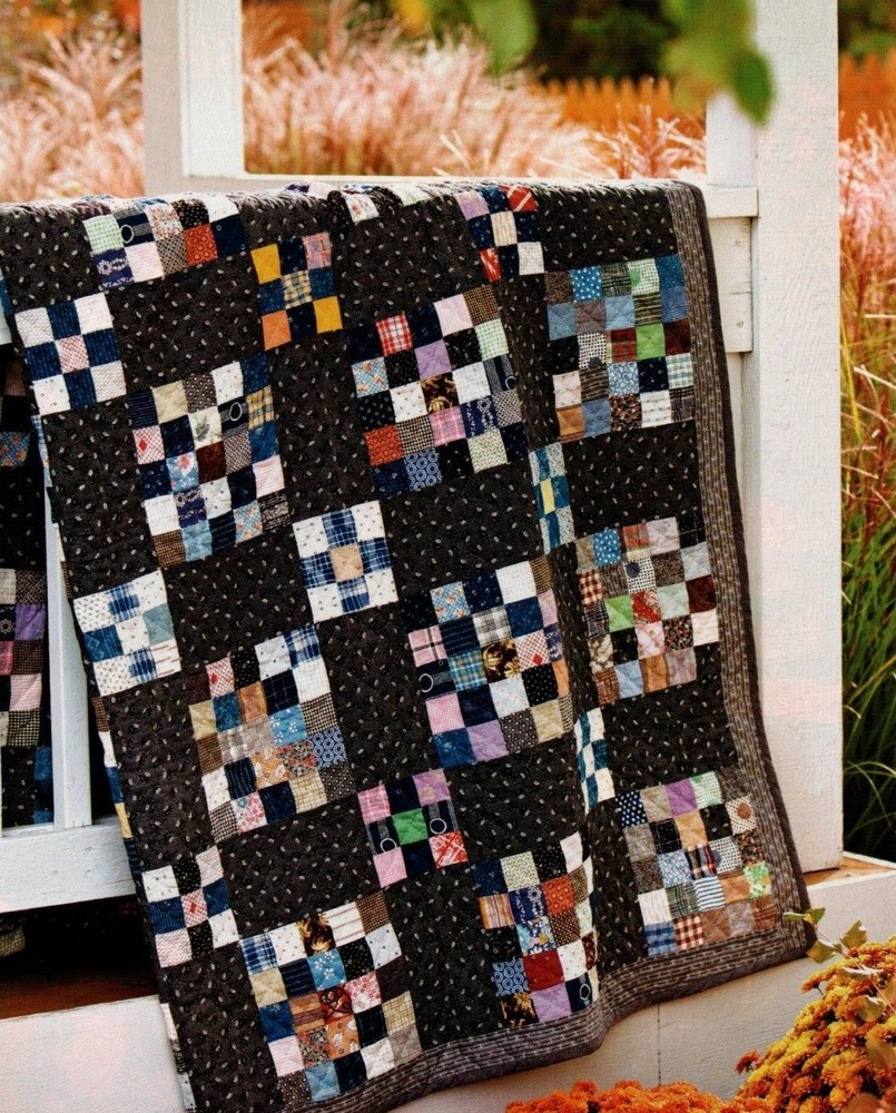 Mourning Glory Quilt Pattern Pieced MK