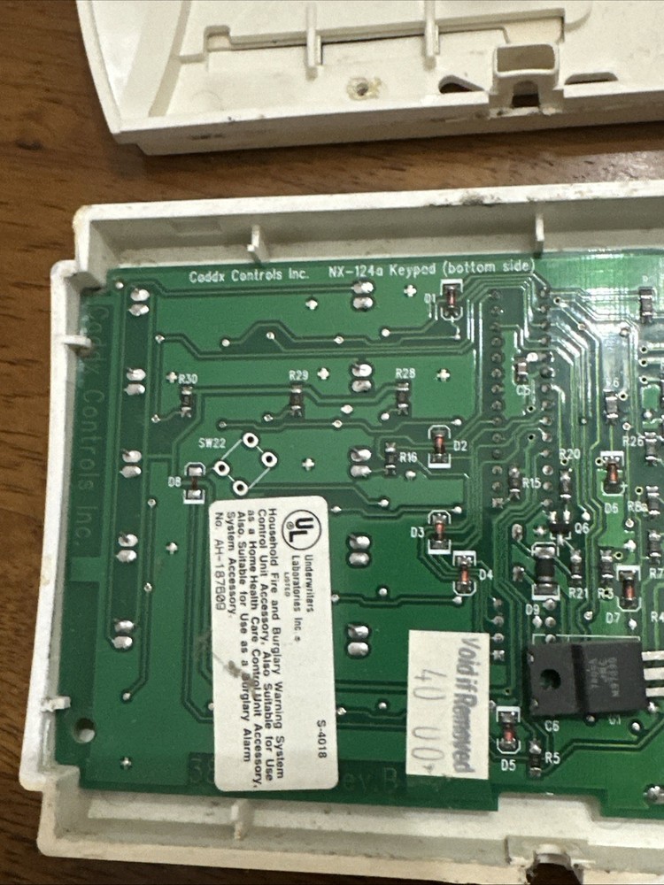 CaddxGE/INTERLOGIX NetworX NX-124A Security Command Center Keypad