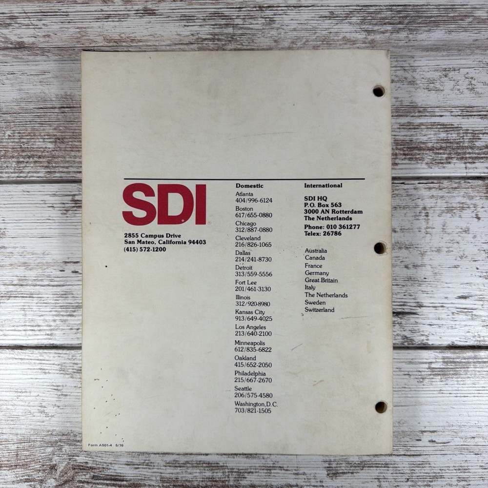 GRASP IBM Mainframe Spooler User Documentation Manual Guide (1976) SDI