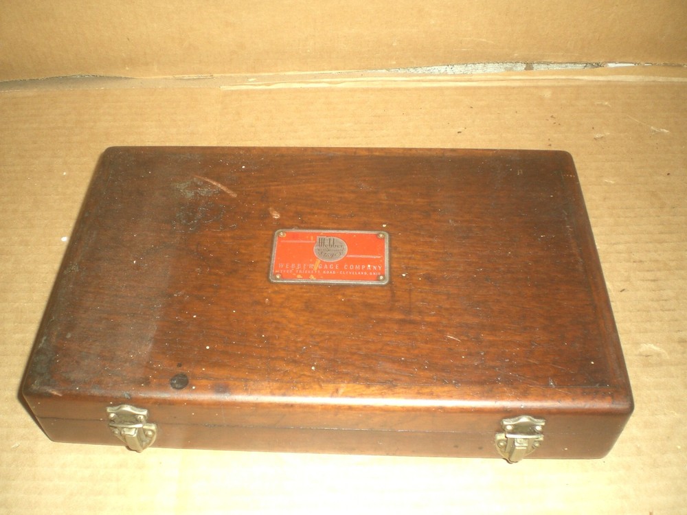 Weber Precision Gage Block Set