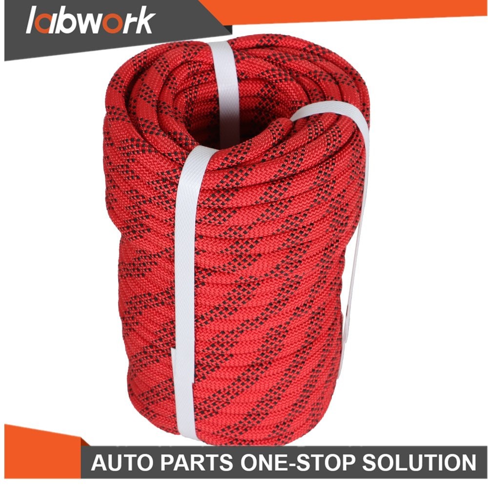 Labwork 3/8" × 100' High Strong Braid Polyester Rope Arborist Tree Rope