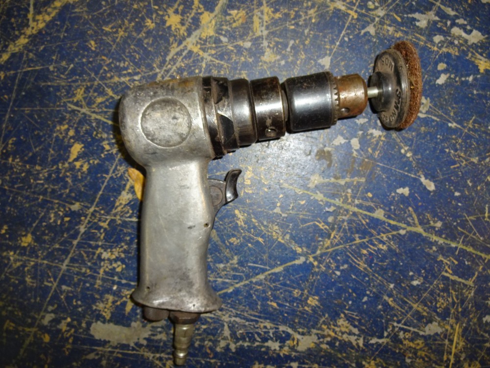 Air Sander with 3/8" drill chuck