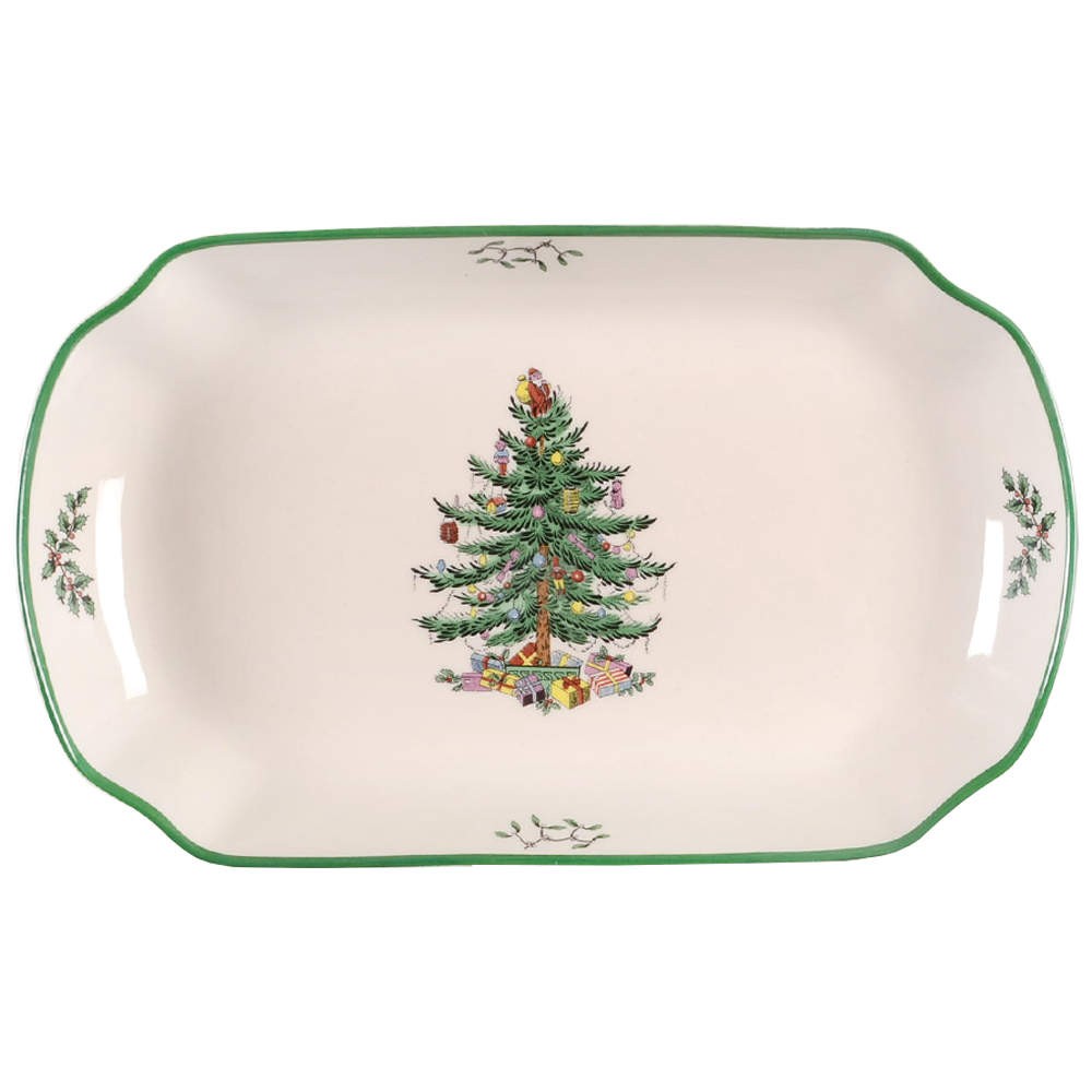 Spode Christmas Tree Rectangular Tray 11512158