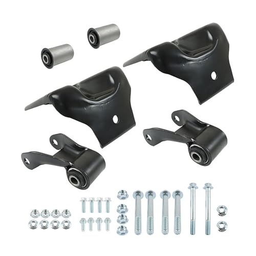 Rearward Leaf Spring Shackle Bracket Hanger Replacement for Chevy K2500 1988
