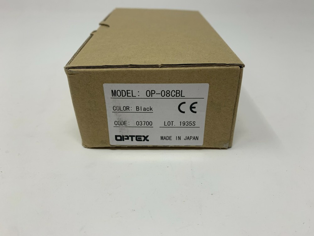 Optex OP-08CBL Passive Infrared Door motion Sensor Black, 12-24 V AC/DC exit REX