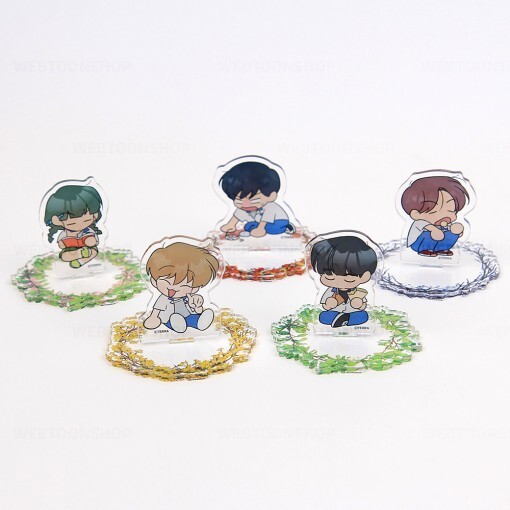 Webtoon MD [ Spinach Bouquet ] Summer Uniform Acrylic Stand 5 TYPES