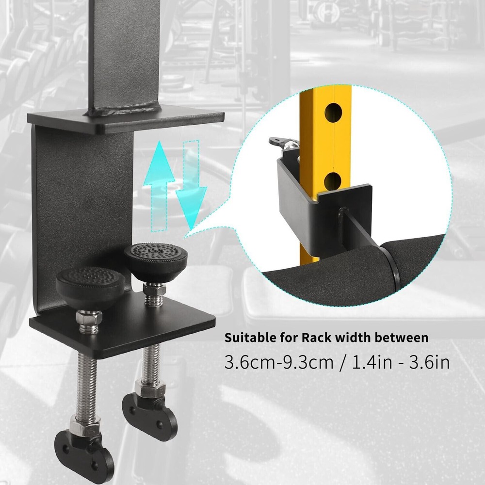 Nordic Curl Squat Rack: Leg Extension Attachment for Nordic Hamstring Abs