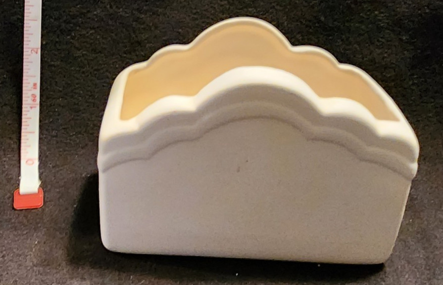 Ready to Paint Ceramic Bisque Decorative Sugar Packet Holder