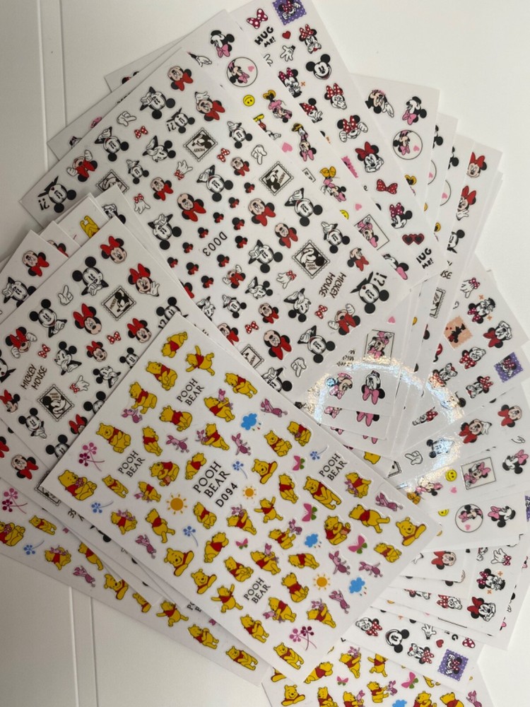 Hello Kitty Nail Stickers Decals DIY