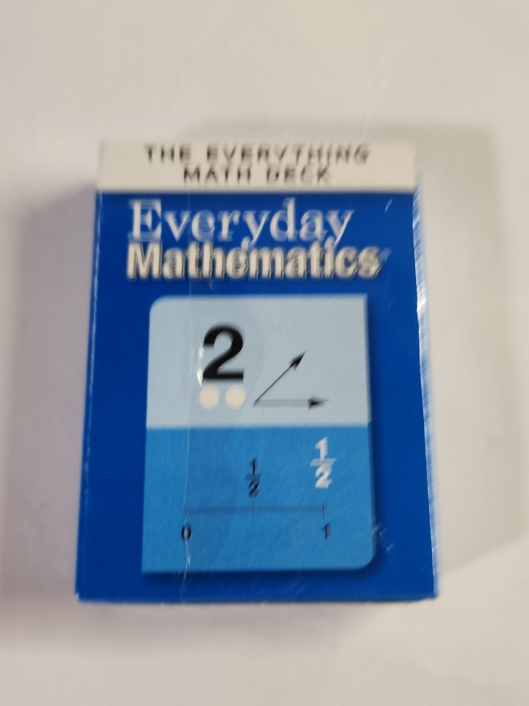 Everyday Mathematics Grds K-6 Everything Math Deck 1-Pack McGraw Hill Flash Card