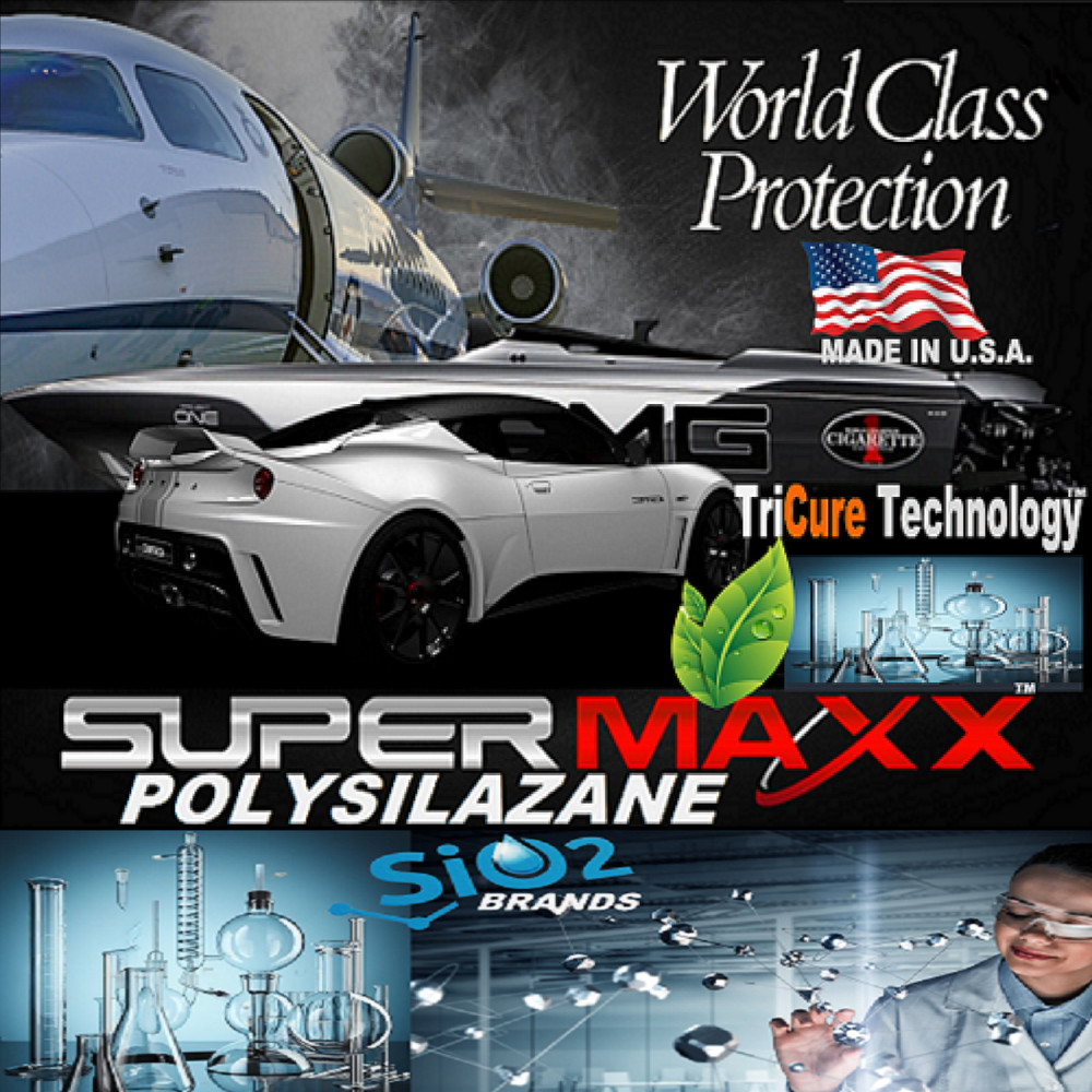 CERAMIC CAR COATING SPRAY PRO GRADE SUPERMAXX ADVANCED PROTECTION POLYSILAZANE
