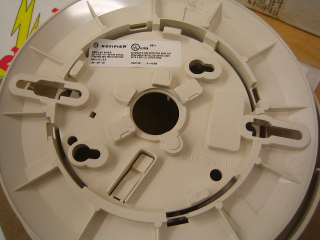 Notifier B610LP AUTOMATIC FIRE HEAT DETECTOR BASE