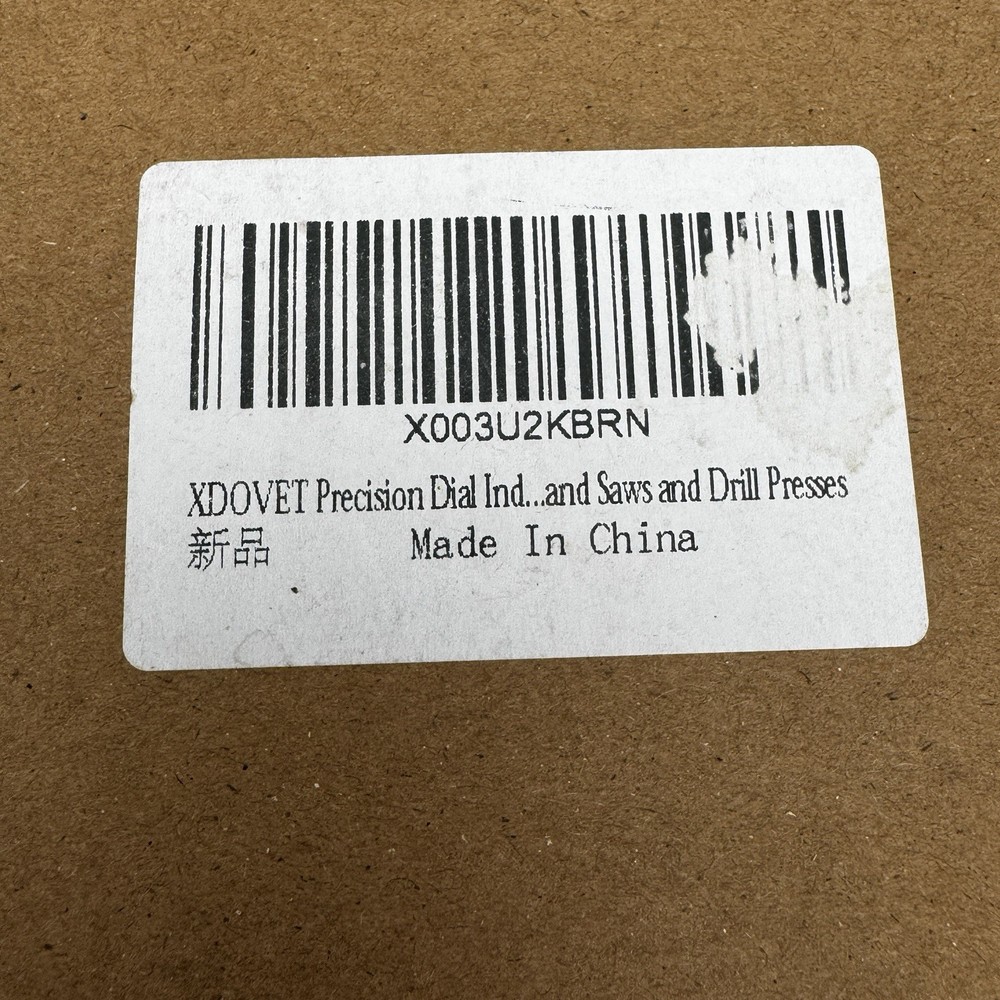 XDOVET Precision Dial Indicator Kit Aligning and Calibrating Workshop Machines