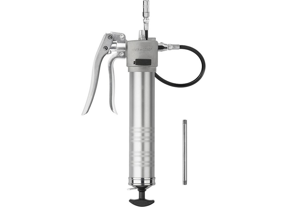 Flexzilla L1075L Lock-n-Load Variable Stroke Pistol Grease Gun Flex & Rigid