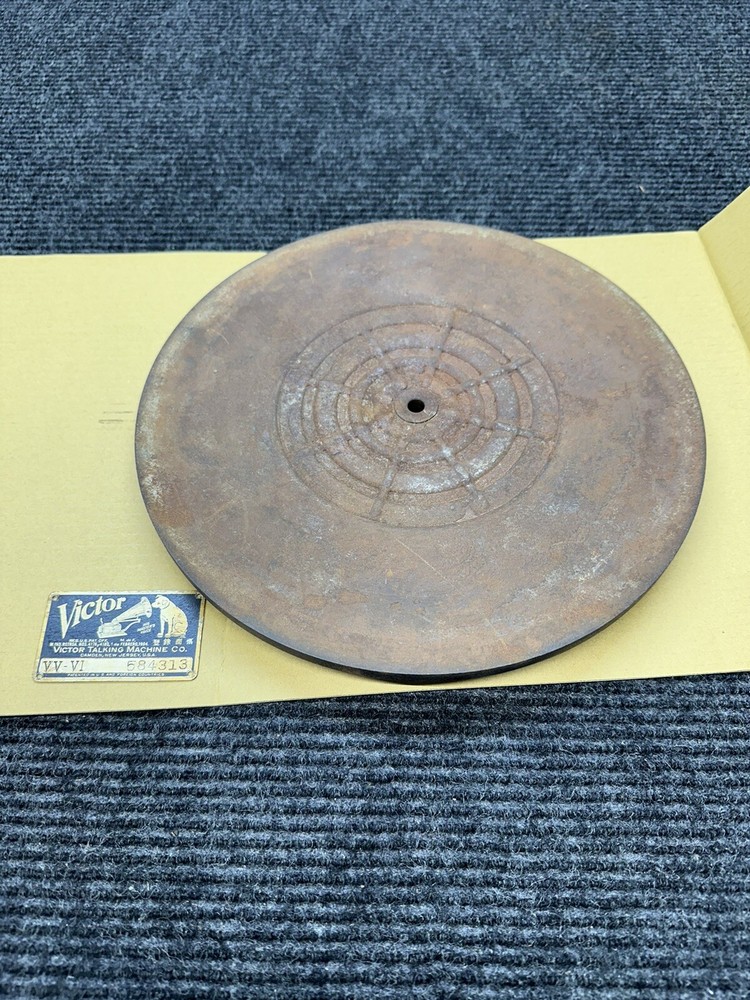 Victor VV-VI Talking Machine Platter( Badge Not Included)