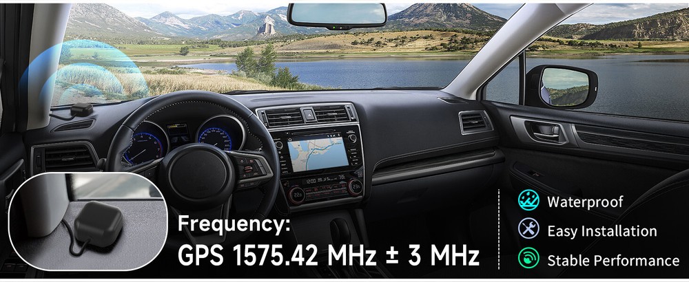 Waterproof GPS Active Navigation Antenna for GPS Module Receiver Tracking Device