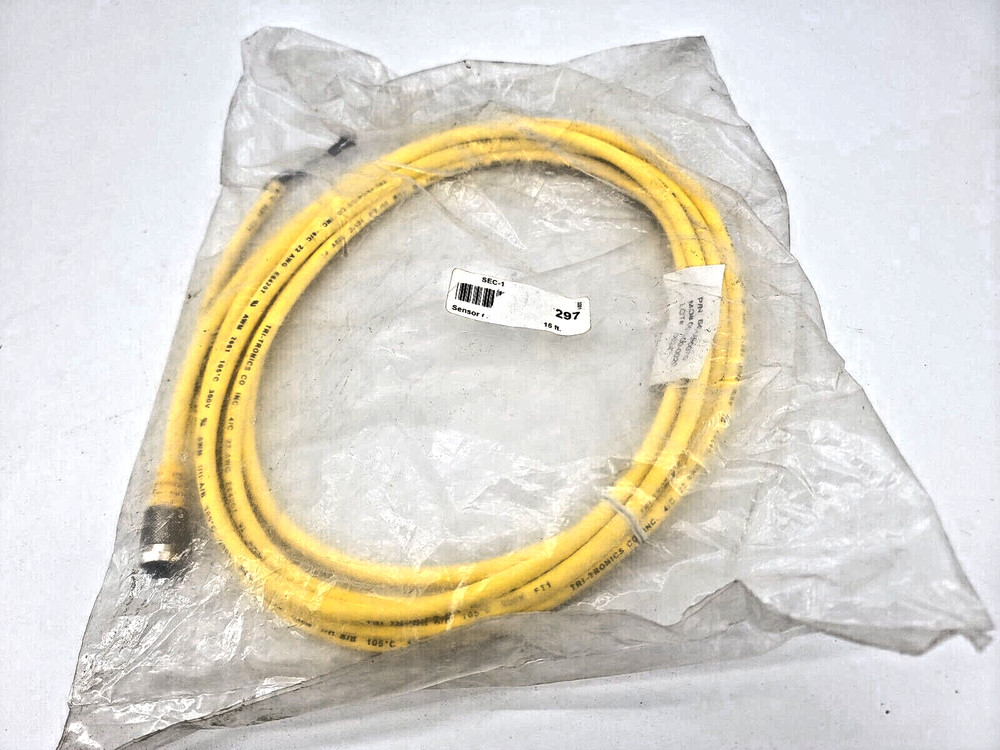 New Tri-tronics SEC-15 Sensor Electrical Cable 4-Pin Female 15ft