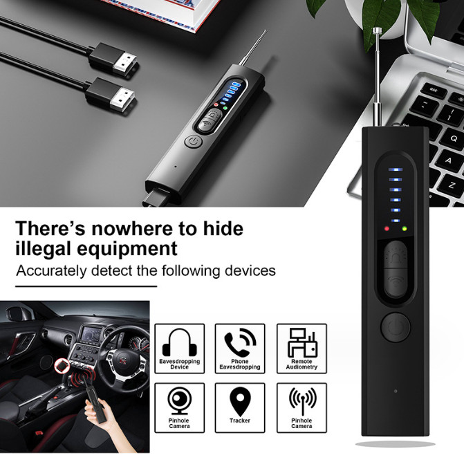 Hypefinity Hidden Camera Detector, Upgraded Wireless Hidden Camera Detector