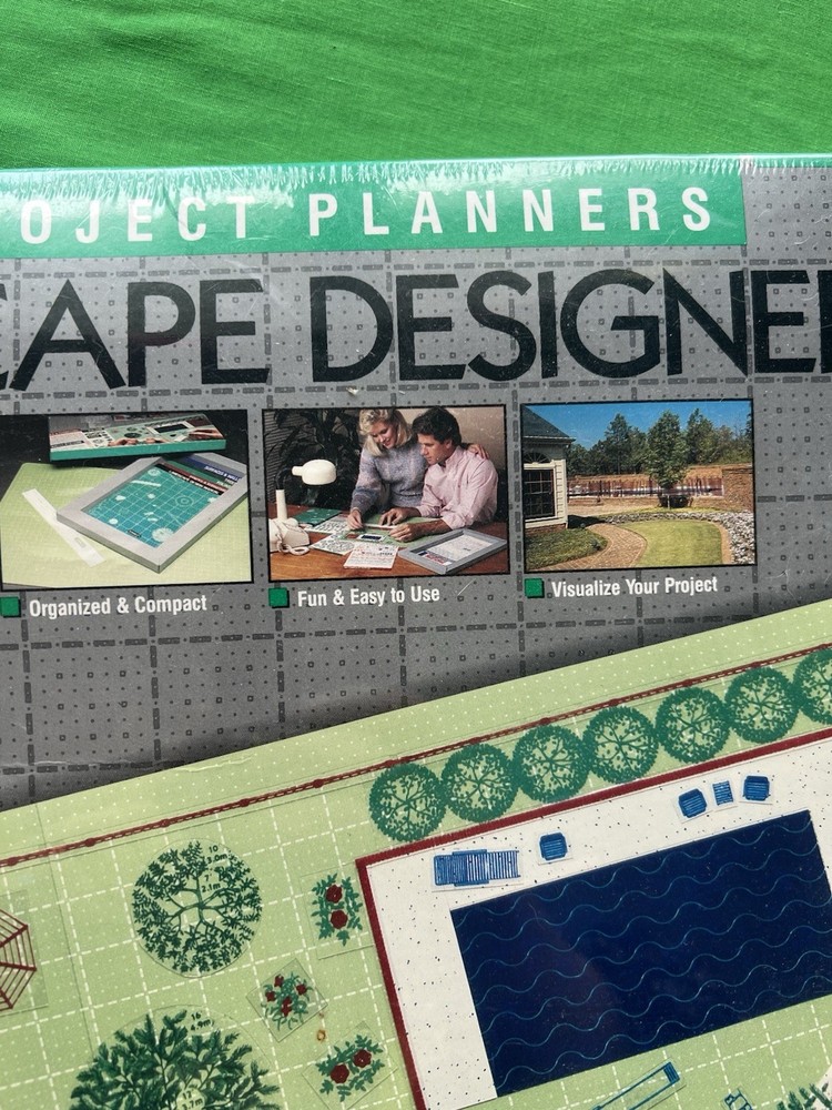 Stanley Landscape Project Planner Gridboard Layout Design SEALED