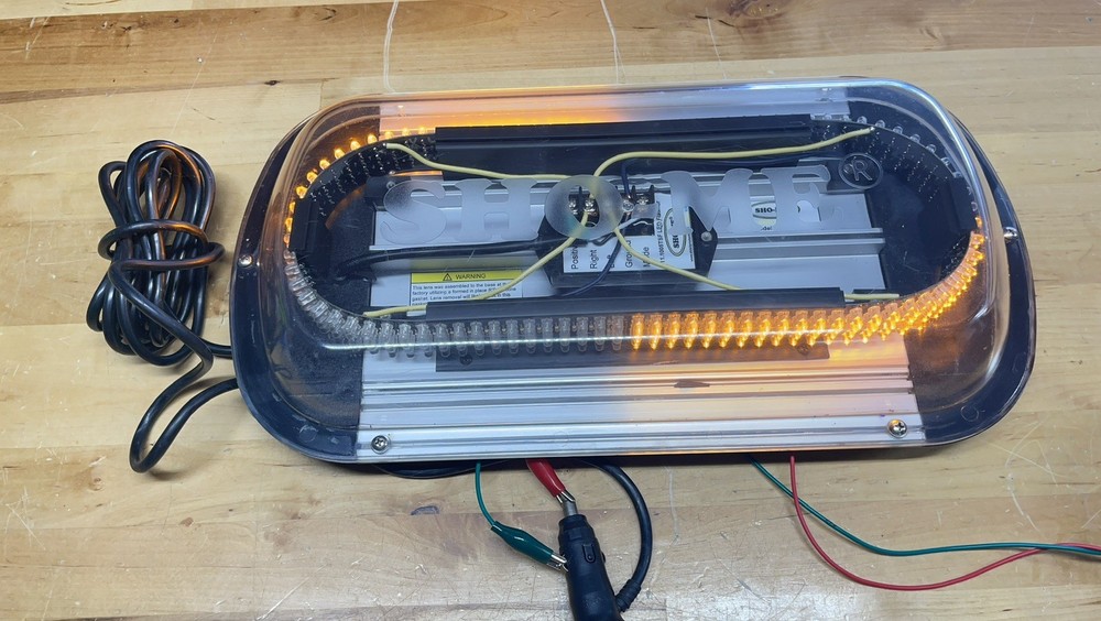 Sho-Me Mini Light Bar/Amber/Magnet Mount