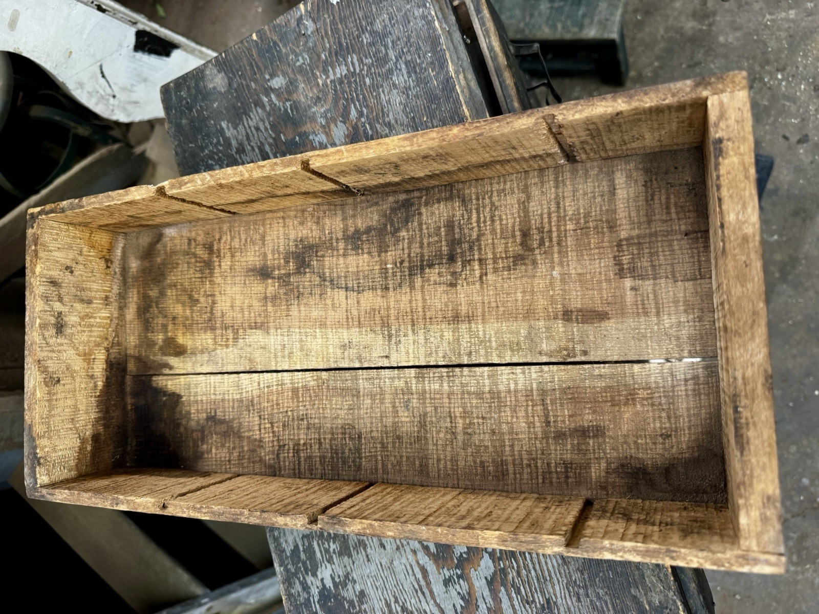 Vintage Lewis Bolt & Nut Company, Farm Assortment Wood Crate Minneapolis Minn