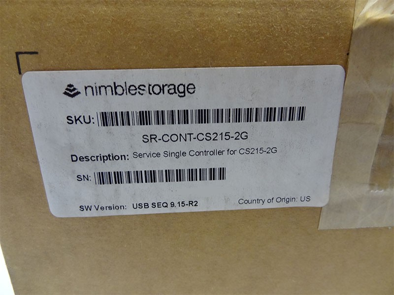 HP SR-CONT-CS215-2G NIMBLE STORAGE SPARE CONTROLLER FOR CS215-2G