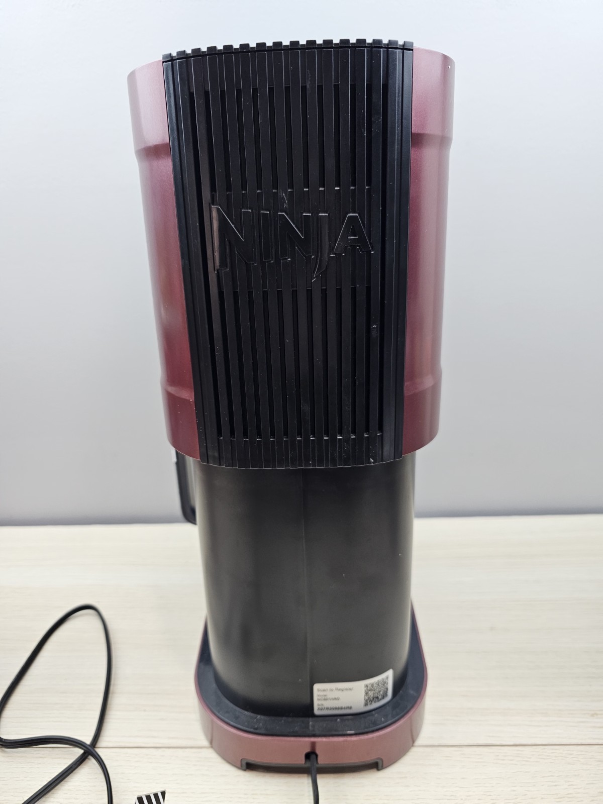 Ninja Creami Deluxe NC501 Ice Cream Maker w/ 4 Pints NC501HRD Tested