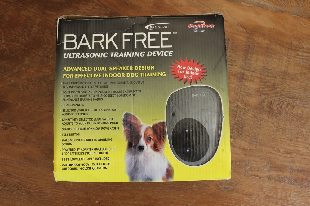 Koolatron Super Bark Free Pro Ultrasonic Training Device, Model BF01