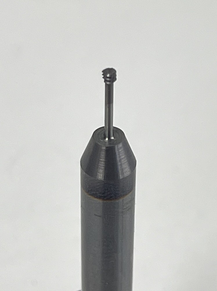 Vargus #2-56, #3-56 Thread Mill, 1/4" Shank Diam, Coated, Solid Carbide 80216