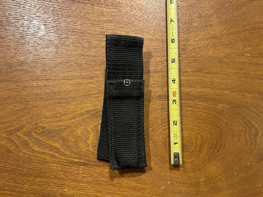 Flashlight Pouch For Small Flashlight Black