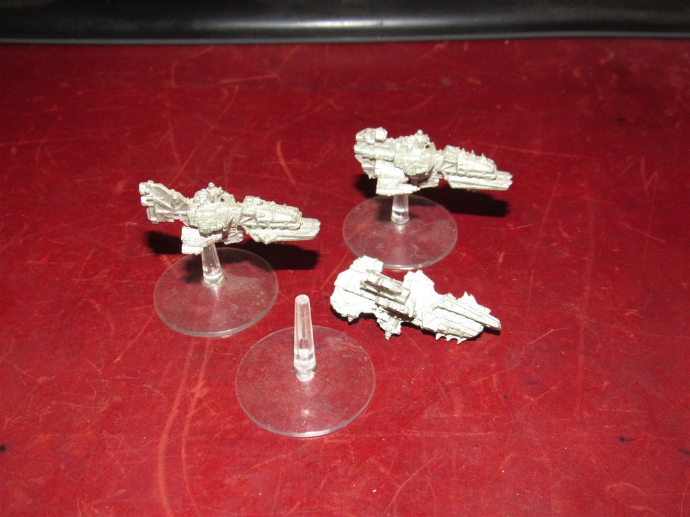 Battlefleet Gothic: Ork Onslaught Attack Ships x3