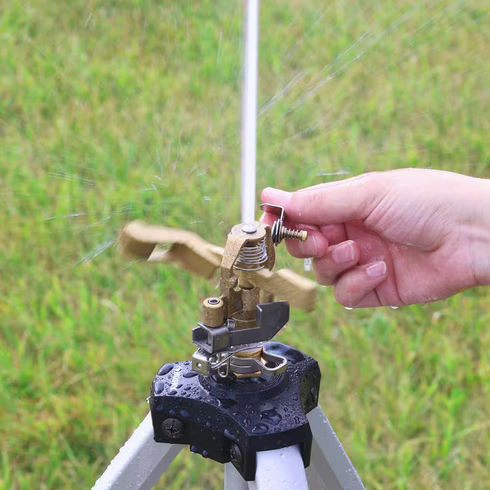 Metal Pulsating Sprinkler with Tripod