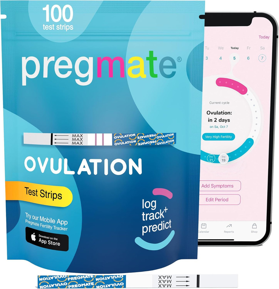 100 Ovulation Test Strips Predictor Kit (100 Count)