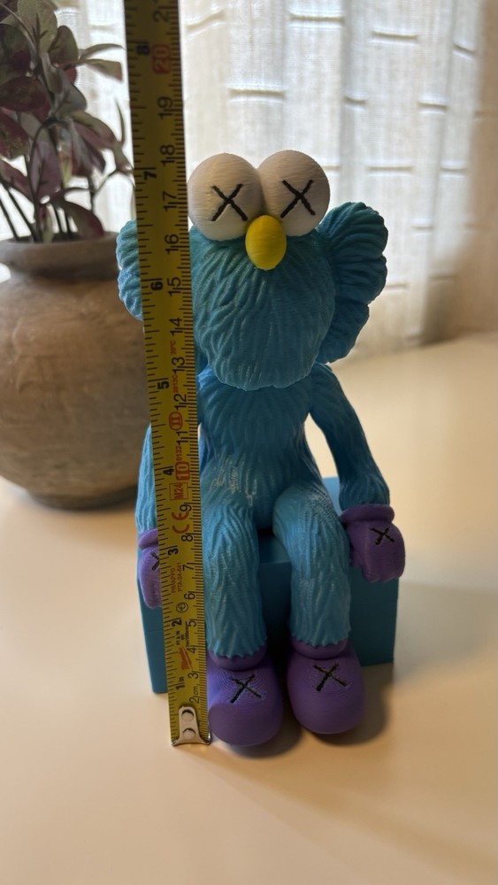 Kaws Seeing 3D Printed 7”