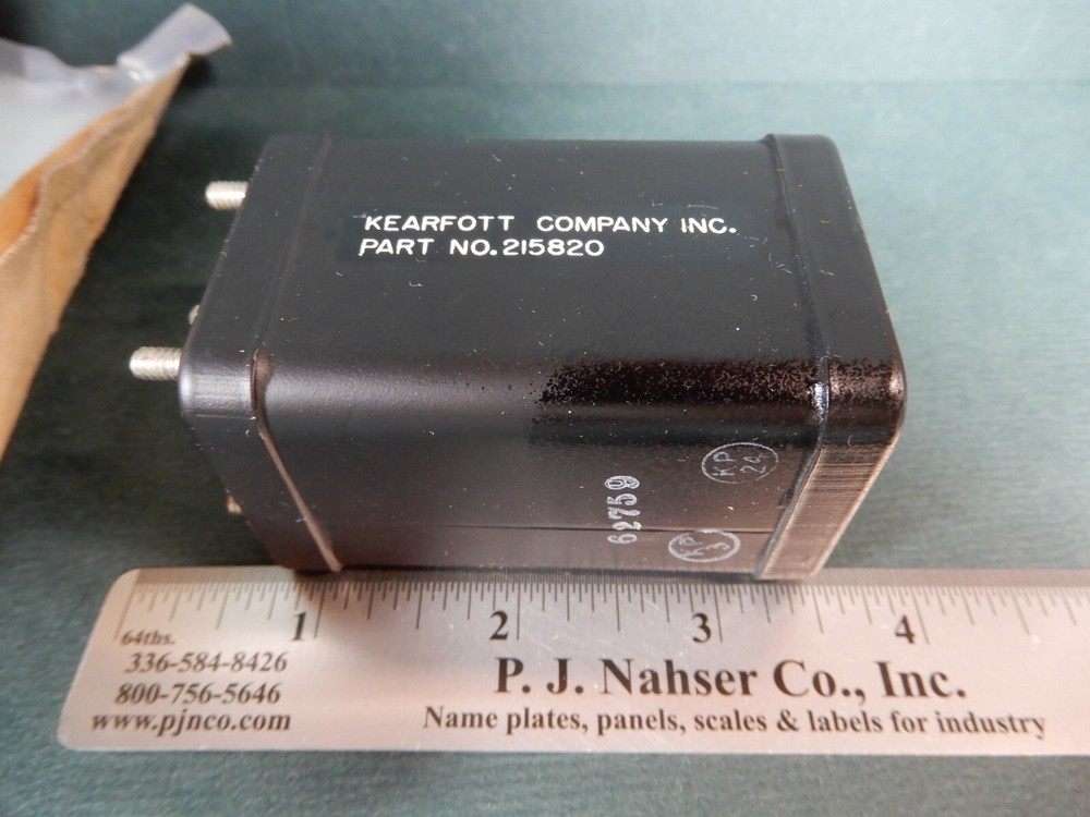Kearfott Co 215820 Interstage Network Transformer 1955