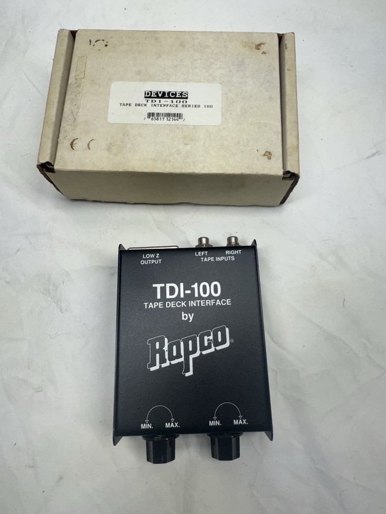 Rapco Horizon tdi-100 Tape Deck Interface