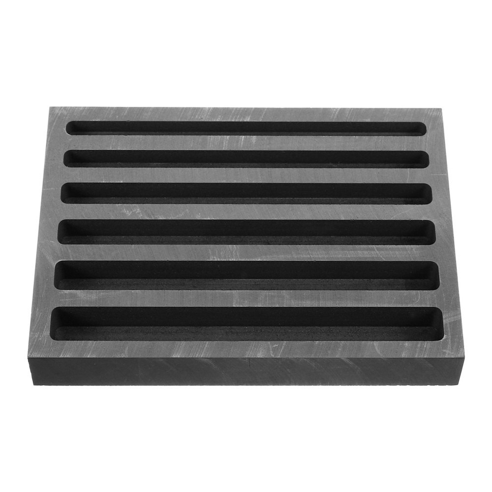 Ingot Casting Molds for Crucible Shapes Silver Graphite