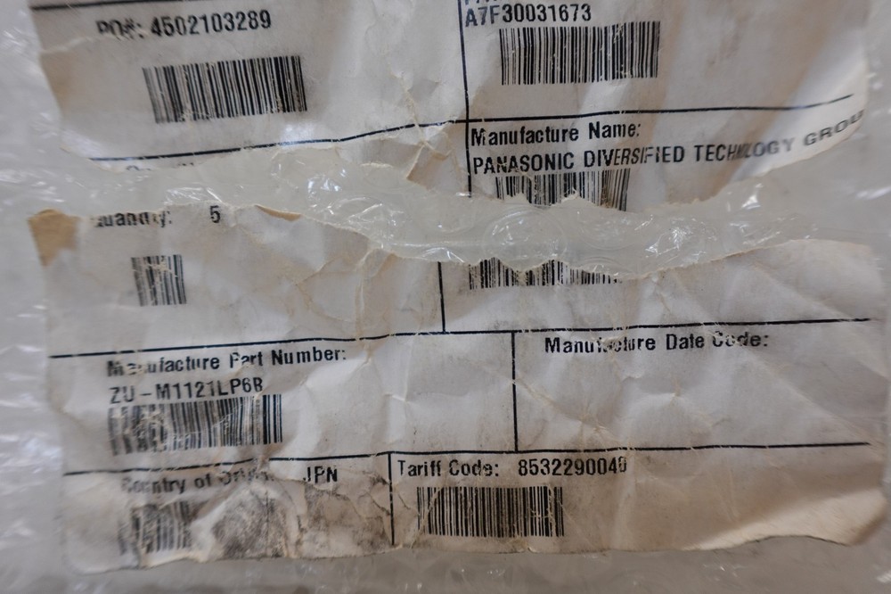 (3) Software House iStar CCURE Panasonic Card Reader Slot Module ZU-M1121LP6B