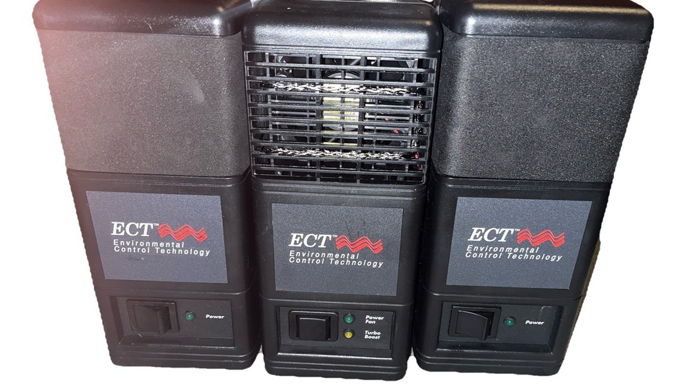 ECT Environmental Control Technology IC2001 Portable Ion Generator Purifier Set