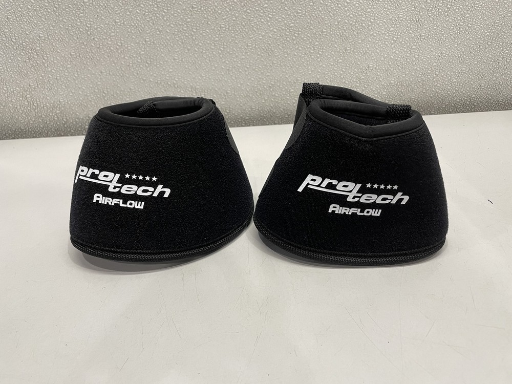 Pro-Tech Horse Airflow Performa Bell Boots, Medium Black